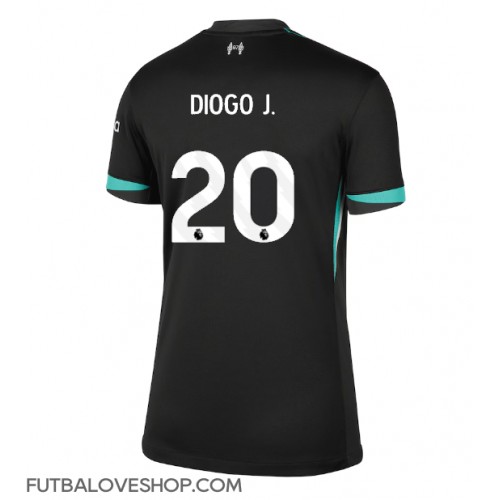 Dres Liverpool Diogo Jota #20 Preč pre Ženy 2024-25 Krátky Rukáv